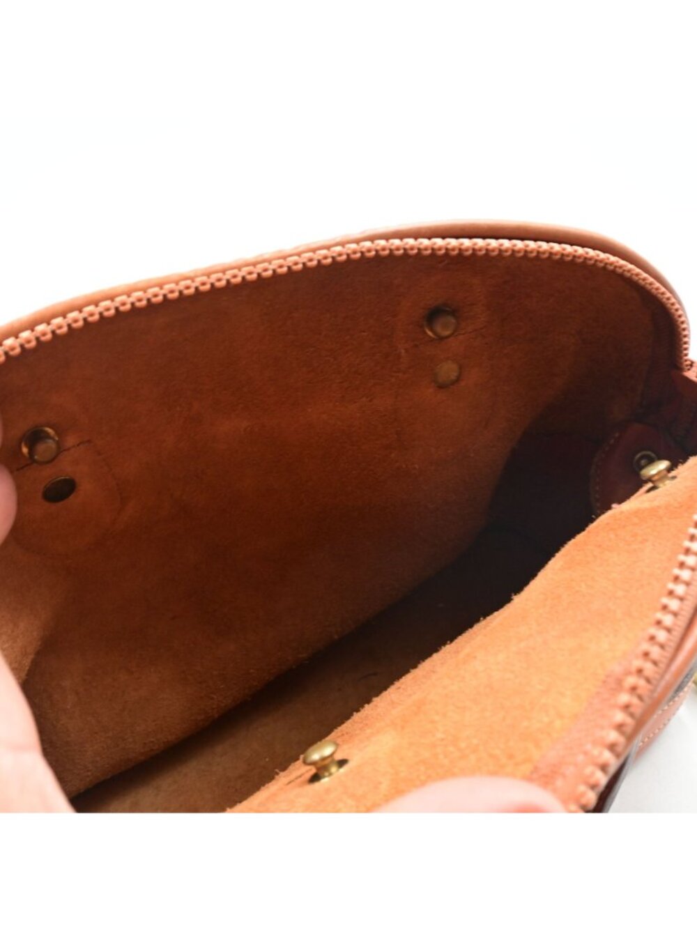 Dooney & Bourke Handbag Norfolk Satchel Pebbled Leather Top Handle Vintage Brown - Picture 8 of 8